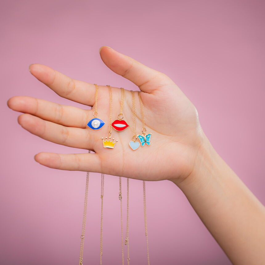 Crown Pendant Necklace